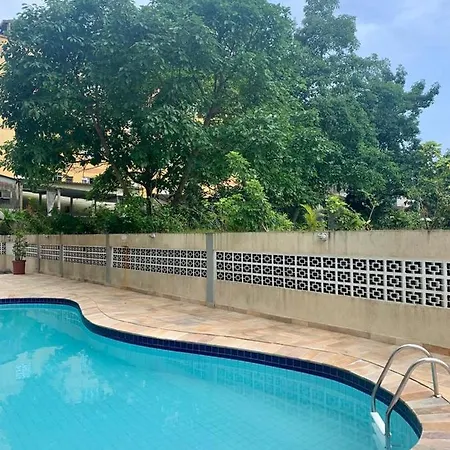 Apartamento Com Piscina Guaruja Enseada Exterior photo