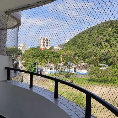 Apartamento Com Piscina Guaruja Enseada Exterior photo