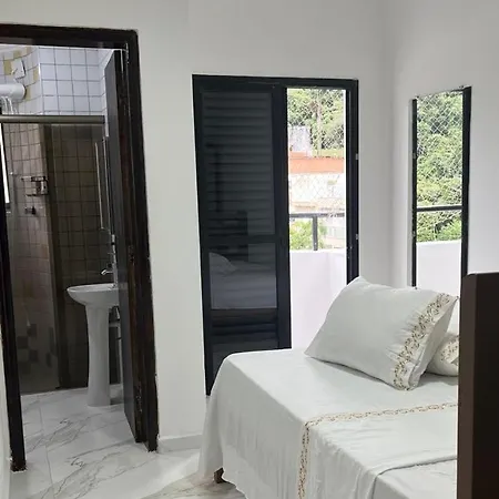 Apartamento Com Piscina Guaruja Enseada Exterior photo